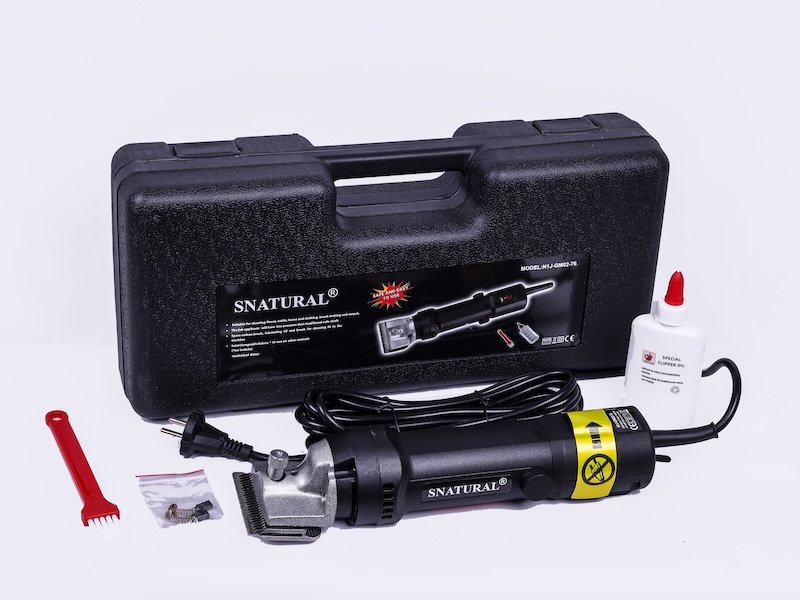 Snatural Electric horse,goat,camel Clipper – Heavy Duty Livestock Shearing Machine for horse,Sheep, Goats & Alpacas – Black - Image 3