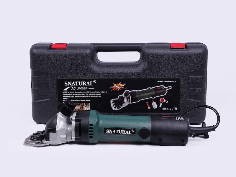 Snatural® Heavy Duty Electric Sheep Clipper 1600W – Professional Livestock Shearing Machine for Sheep, Goats & Alpacas (Green) - Image 2