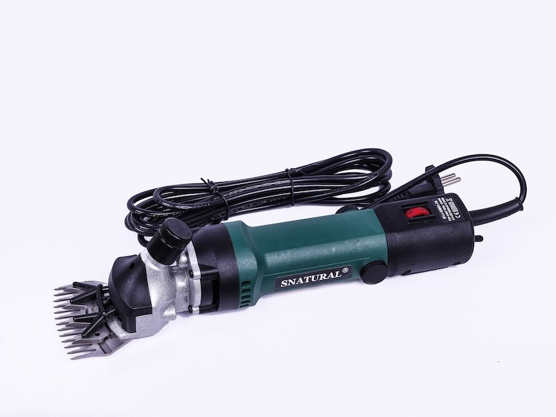 Snatural® Heavy Duty Electric Sheep Clipper 1600W – Professional Livestock Shearing Machine for Sheep, Goats & Alpacas (Green)
