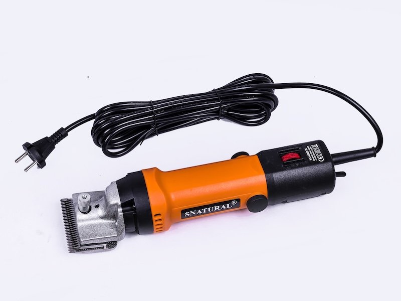 Snatural® 1600W Heavy Duty Electric Horse Clipper – Professional Grooming Machine for Horses & Cattle (Orange)