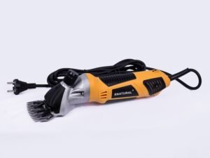 Snatural® ST999 Heavy Duty Electric Sheep Clipper – 1600W-Professional Livestock Shearing Machine for Sheep, Goats & Alpacas (Yellow)